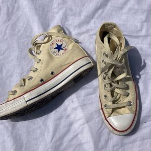 Converse Off -White canvas Hi-Top